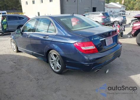 2012 Mercedes-Benz C 300 Sport 4Matic from USA, damaged, VIN WDDGF8BB9CR229910